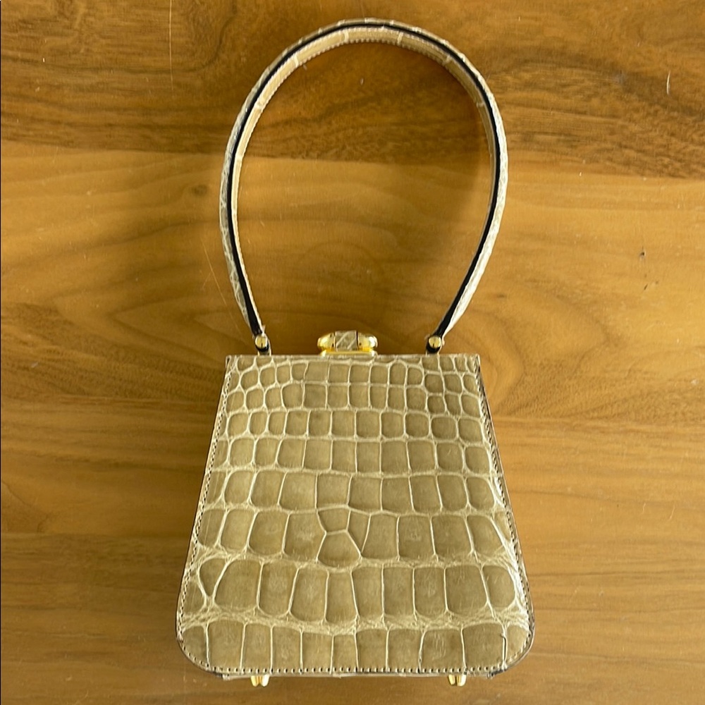 GIORGIO’S OF PALM BEACH ALLIGATOR HANDBAG
